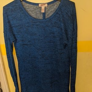 Blue lightweight sweater